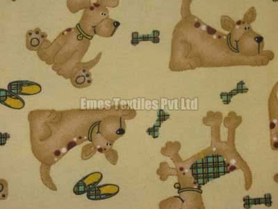 Cotton Flannel Fabric, For Making Garments, Technics : Attractive Pattern