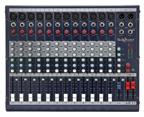 Studiomaster AiR 12 Audio Mixer