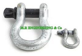 Carbon Steel Bow Shackles