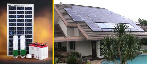 Solar Home Lightining System