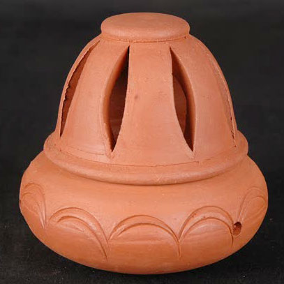 Hand Made Terracotta Sambrani Stand, Feature : Eco Friendly