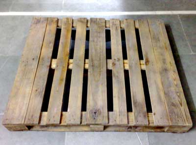 Polished 2 Way Wooden Pallets, Length : 10-15feet