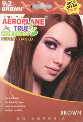 Aeroplane Brown Hair Colour