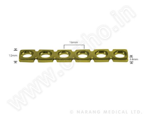 Large Fragment - Standard Implants - Reconstruction Plate 4.5, Straight