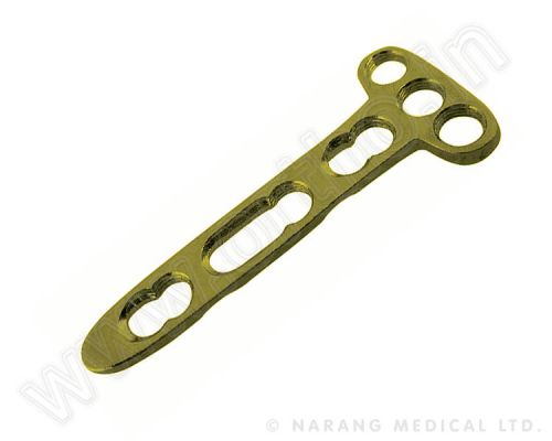 Small Fragment - Dorsal Distal Radius Safety Lock T-plate 2.4