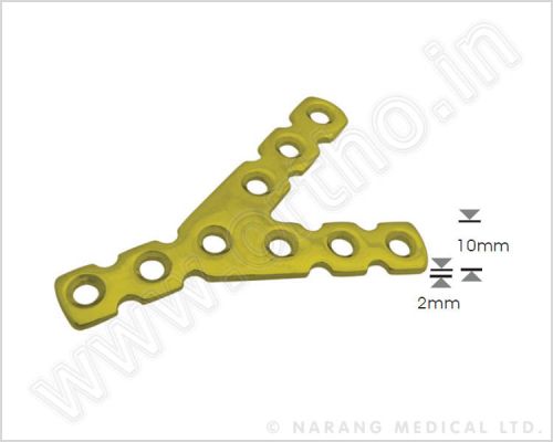 Small Fragment - Standard Implants- Y-Reconstruction Plate 3.5