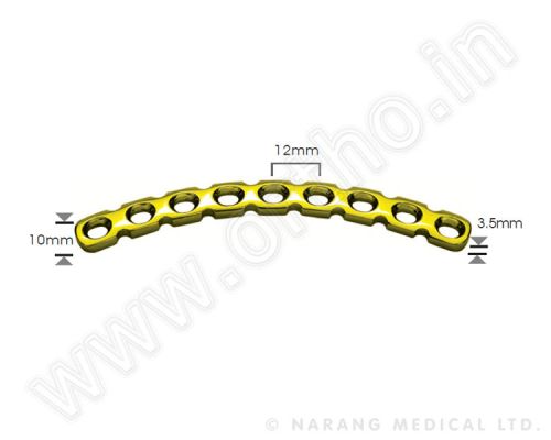 Small Fragment - Standard Implants - Reconstruction Plate 3.5 - Curved