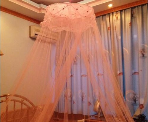 AMVIGOR Circular Mosquito Net Canopy