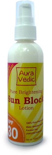 Auravedic Pure Brightening Sunblock Lotion