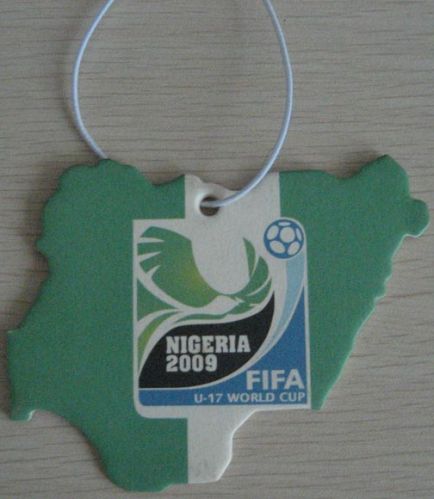 Paper Car Freshener 70*80*2mm, Packaging Type : CMYK