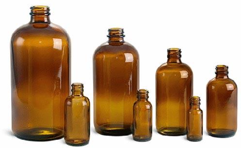 Amber Glass Bottles