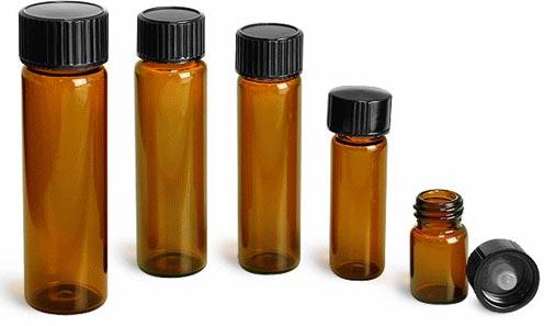 Amber Glass Vials