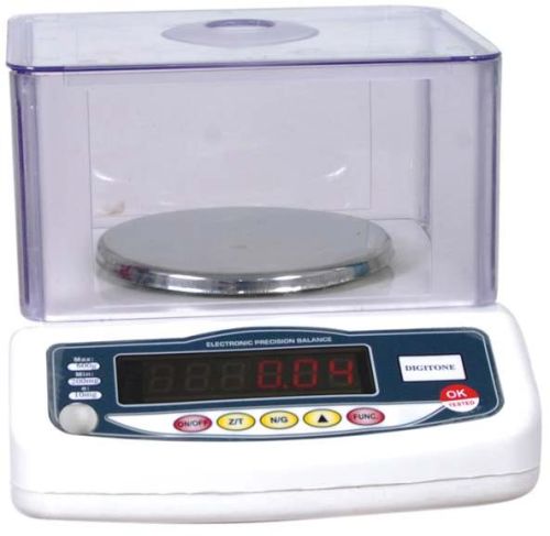 Grey Square Polished Jewellery Weighing Machine, For Industrial, Gold Melting