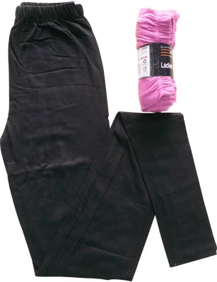 Lyril Cotton-Lycra Ladies Leggings, Color : Multi