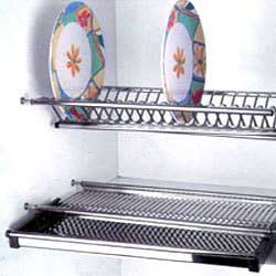 Stainless Steel Dish Rack, Size : 3-4ft, 4-5ft