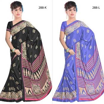 Crepe Uniform Sarees