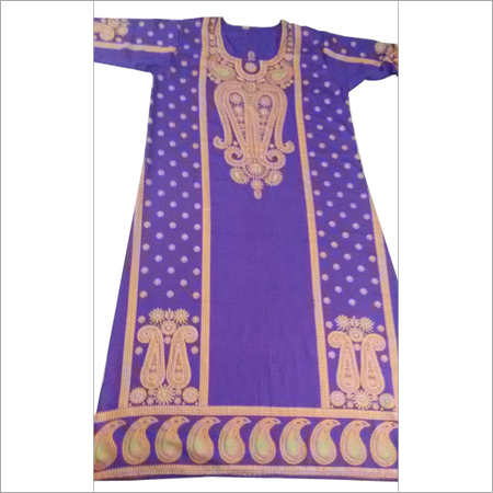 Embroidered Kaftan Dress