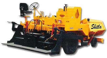 Electric Asphalt Mechanical Paver Finisher, For Road Construction, Voltage : 110V