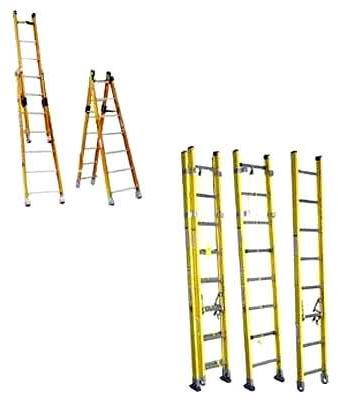 Fibre Fiber Reinforced Polymer Ladders, For Construction, Feature : Durable, Foldable, Heavy Weght Capacity