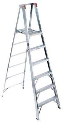 Polished Metal Folding Platform Ladders, For Construction, Feature : Durable, Foldable, Heavy Weght Capacity