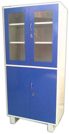 Steel Glass Door Bookcases, For Home Use, Library Use, School Use, Feature : Attractive Designs, Fine Finishing