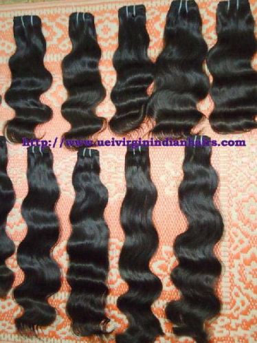 UEIVIH Indian Human Hair, Style : Wavy