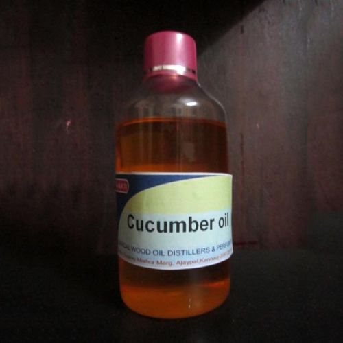 Common Cucumber Oil, For Food Flavoring, Medicine, Natural Perfumery, Packaging Size : 100ml, 1ltr