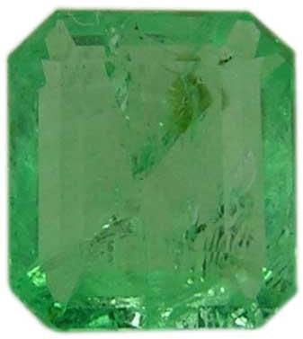 Sparkling Emerald Cut Gemstones