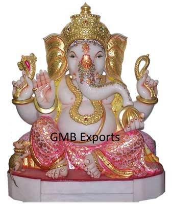 Marble ganesh statue