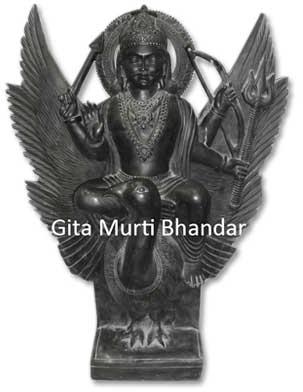 Marble shani dev statue