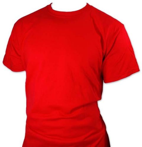 Mens Plain Round Neck T-Shirt