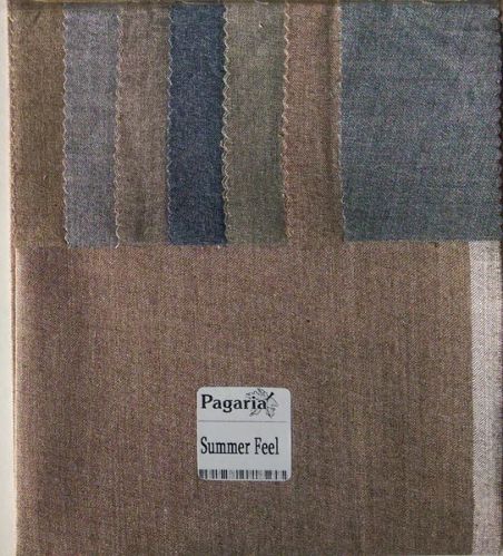 Plain Khadi Shirting Fabric, Size : Multisizes