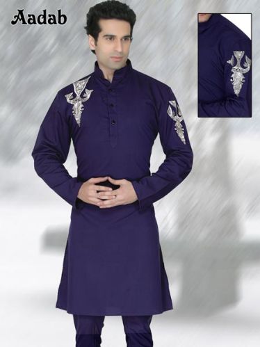 Plain Party Wear Kurta Fabric, Size : M, S, XL