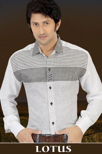 Cotton Printed Shirting Fabric, Technics : Attractive Pattern, Embroidered, Handloom