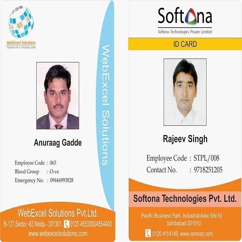 Rectangular PVC Corporate ID Cards