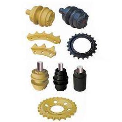 Coated Excavator Spare Parts, Color : Black, Golden