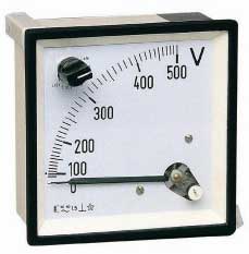 3 PH Voltmeter With Built In Selector Switch