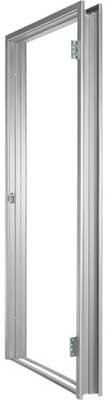 Plain Polished Mild Steel Door Frames, Color : Silver
