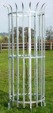 Rectangular Polished Mild Steel Tree Guard, For Garden, Park, Width : 100-150mm, 150-200mm, 200-250mm