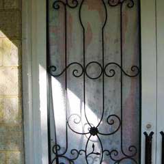 Wrought Iron Window Grill