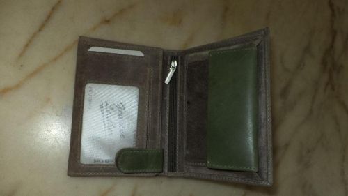 Plain Mens European Leather Wallets, Technics : Handloom