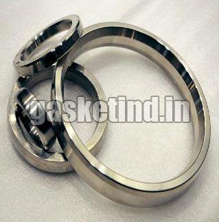 Round Polished Stainless Steel Ring Joint Gaskets, Color : Grey