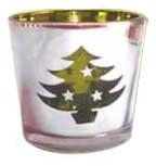 Glass T- Light Holder (ks-10293)