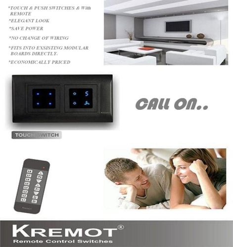 Remote Electrical Touch Switches