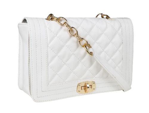 Leather Ladies Bags, For Collage Use, Party Use, Pattern : Checked