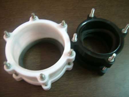 RV Gold Plastic Socketweld Pipe Coupling
