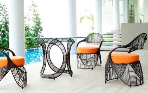 Wrought Iron Table Set