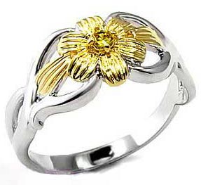 Studded Diamond Ring