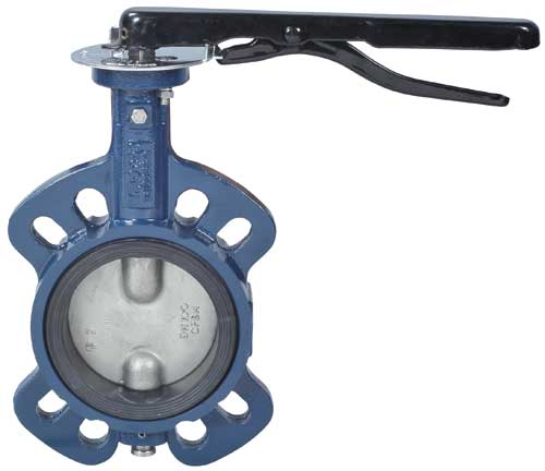 Manual Wafer Type Butterfly Valve