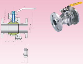 150 LB Cast Steel Ball Valve